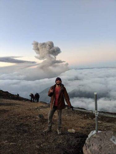 top of Volcan de Acatenango 