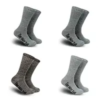 Time May Tell Mens Merino Wool Hiking Cushion Socks Pack