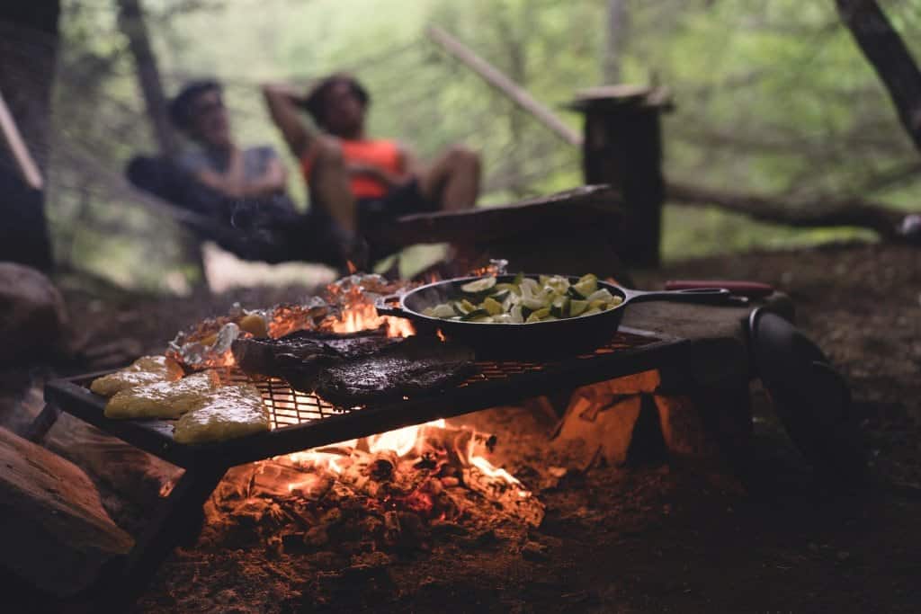 Socialize around the campfire