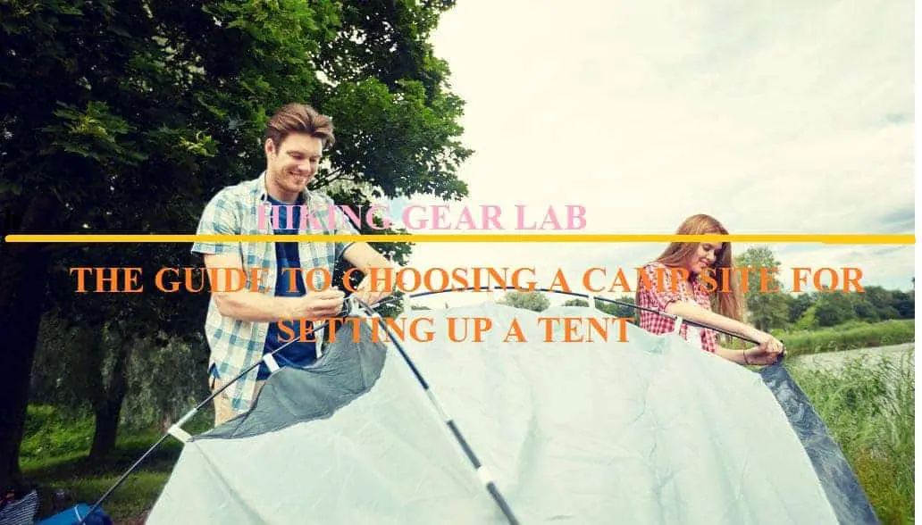 Setting Up A Tent