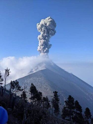 A Guide to Hiking Volcan de Acatenango 5 Volcan de Fuego